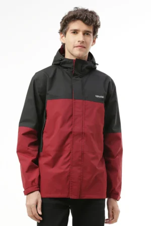 StormGuard Black Red Men's Rain Jacket