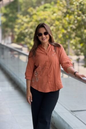 Cotton Embroidered Shirt
