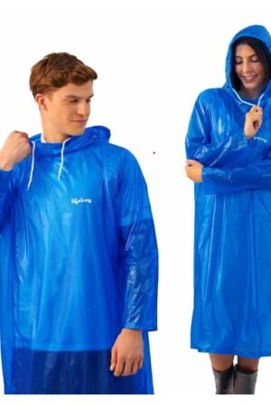 Waterproof Hooded Poncho Raincoat