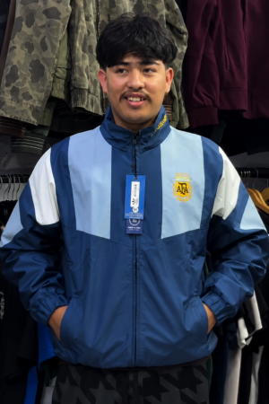 Argentina Football Monsoon Windbreaker