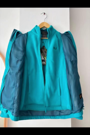 Teal Softshell Fleece Jacket