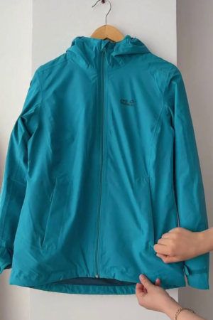 Teal Softshell Fleece Jacket
