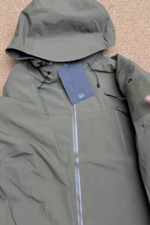Olive Waterproof Tactical Shell Jacket