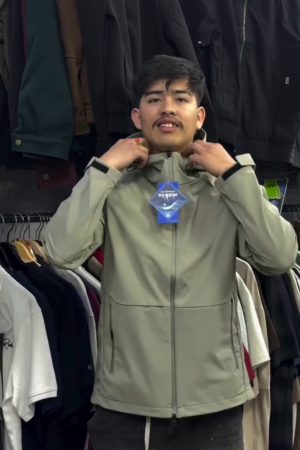 Sage Hooded Monsoon Jacket