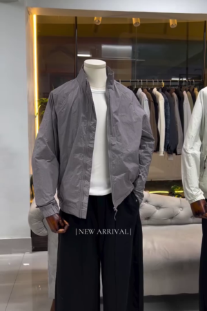 Grey Lightweight Monsoon Jacket