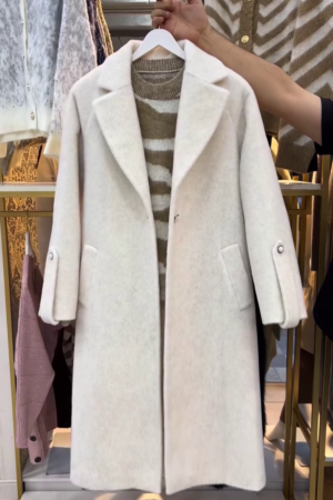 Women's Minimal Longline Winter Coat