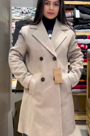 Women's Double-Breasted Winter Coat