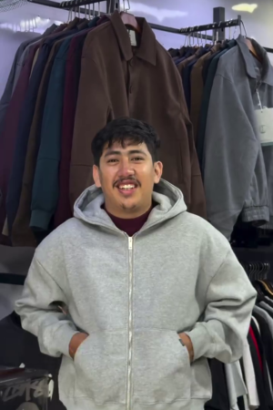 Fleece Hooded Zip-Up Jacket
