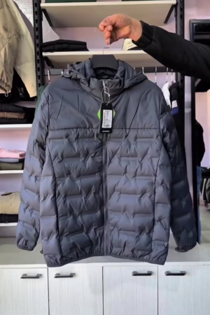 Quilted Hooded Jacket