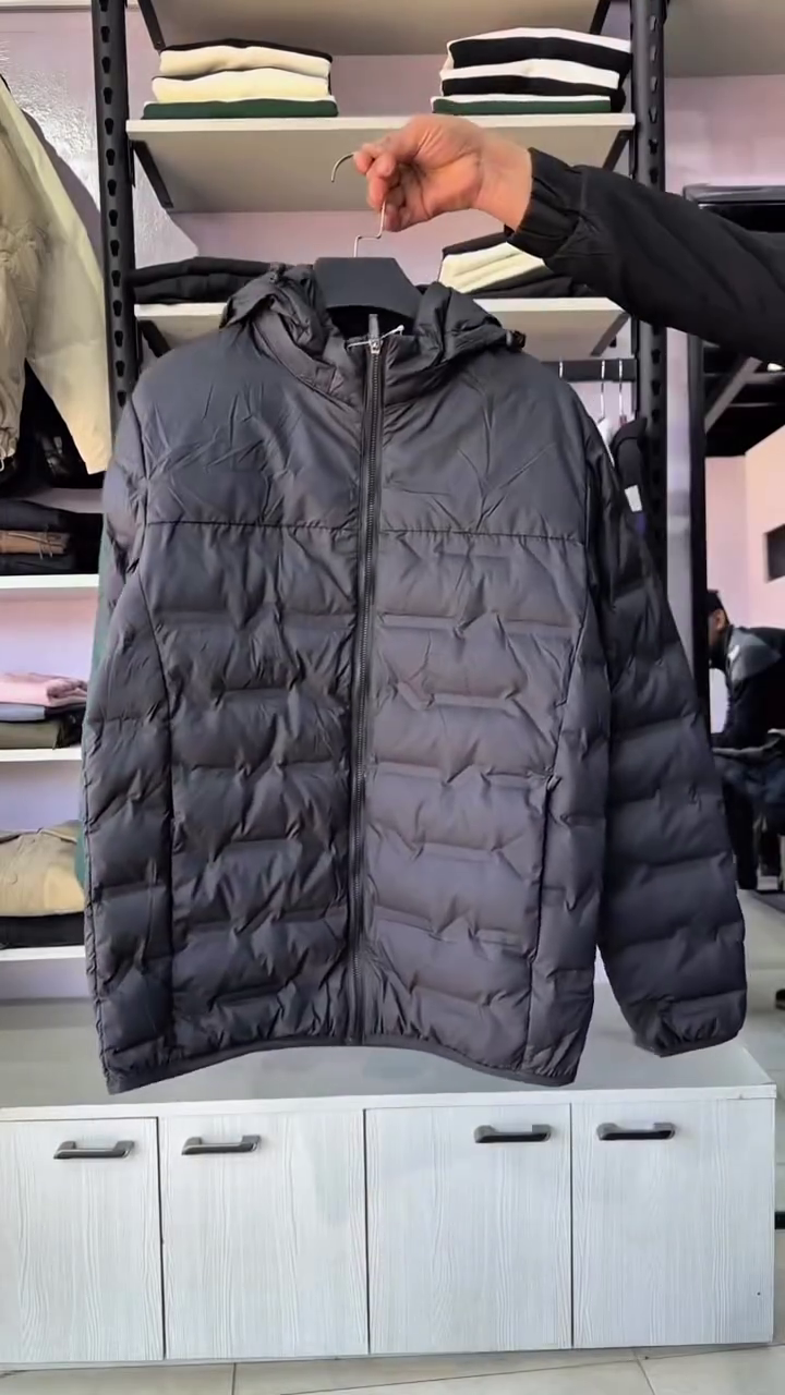 Quilted Hooded Jacket - Image 4